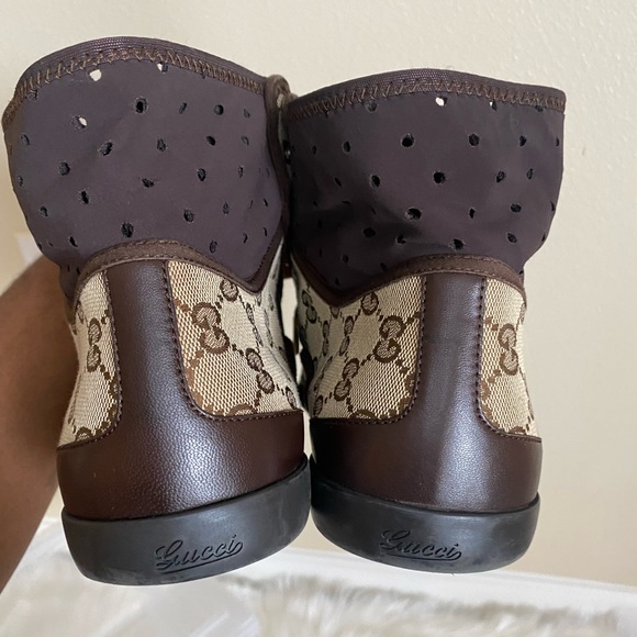 🚨SOLD🚨Custom Gucci Size 11 High Top Men Shoes - Picture 10 of 16